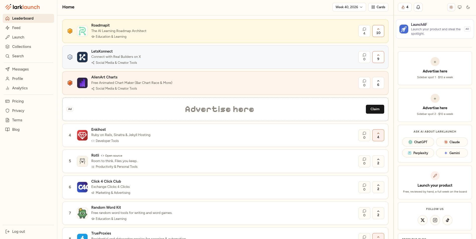 LarkLaunch screenshot 3