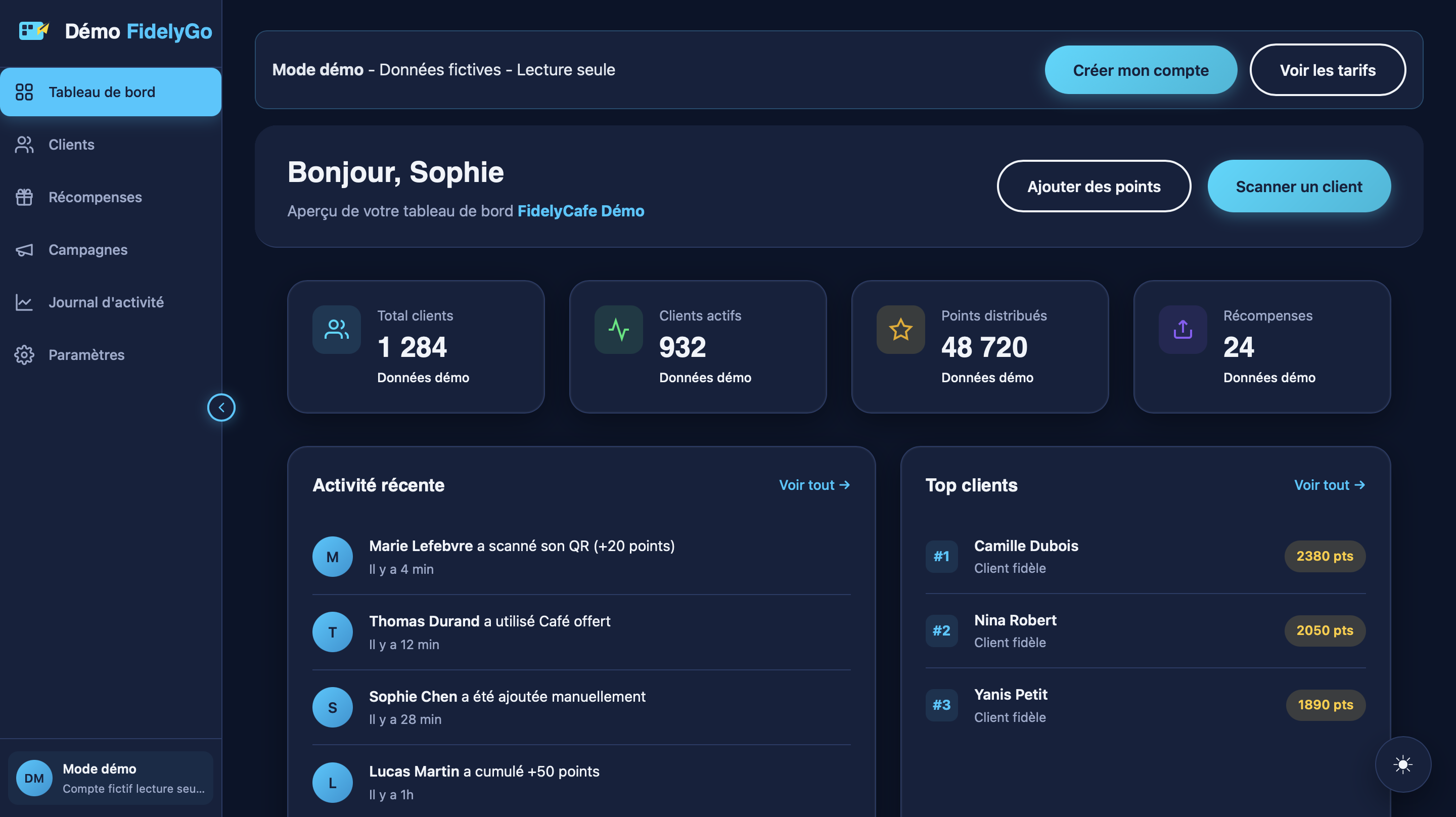FidelyGo screenshot 3