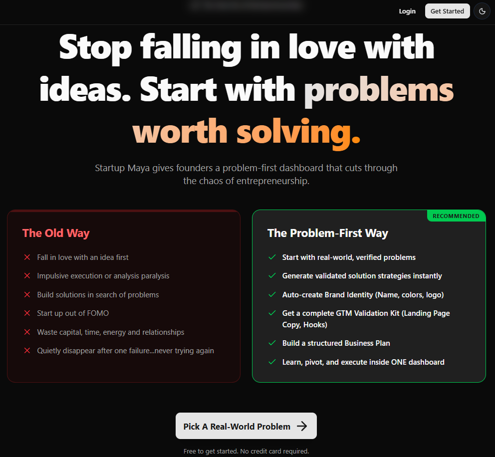 Startup Maya