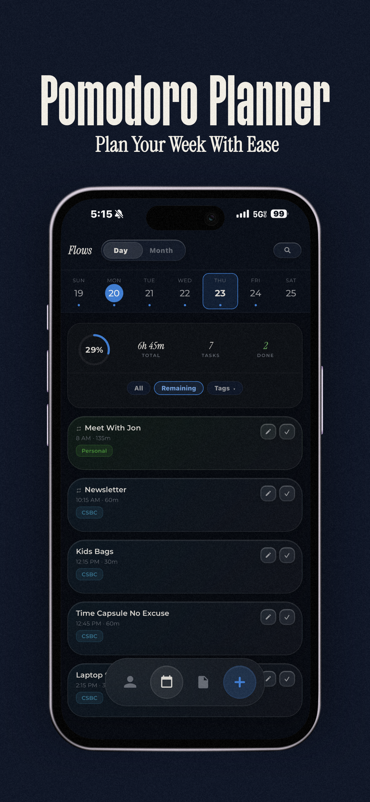 Flows- Planner & Notes