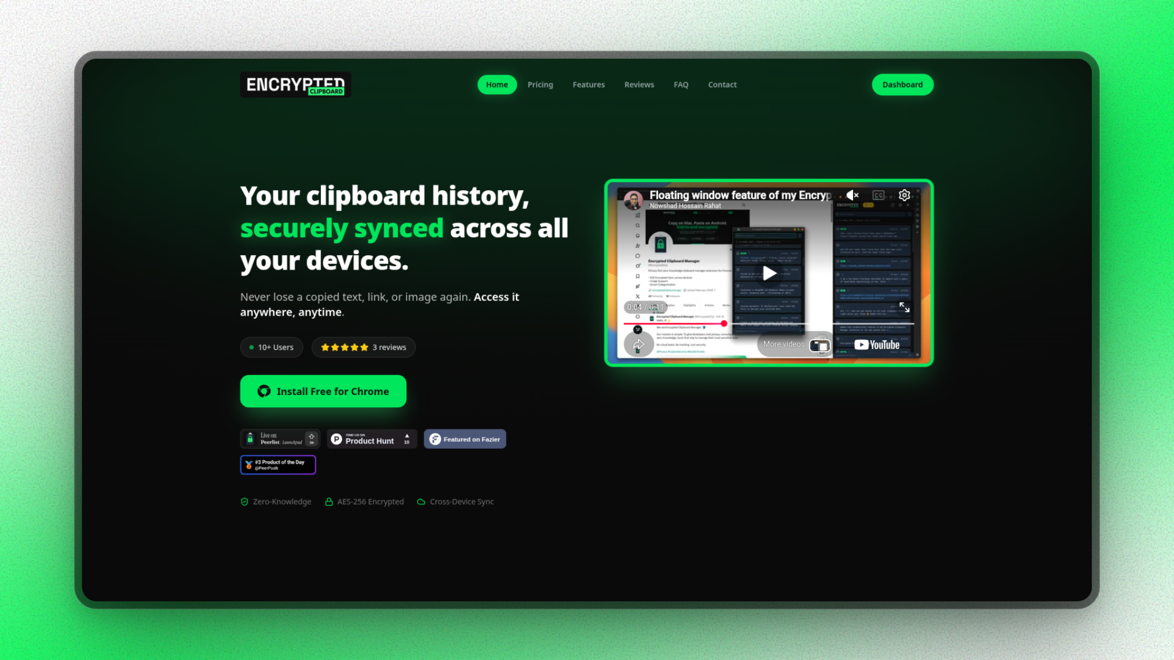 Encrypted Clipboard Manager