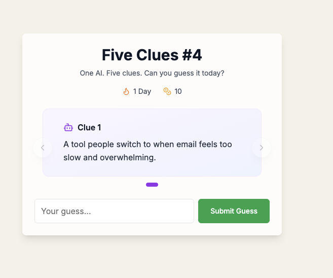 FiveClues