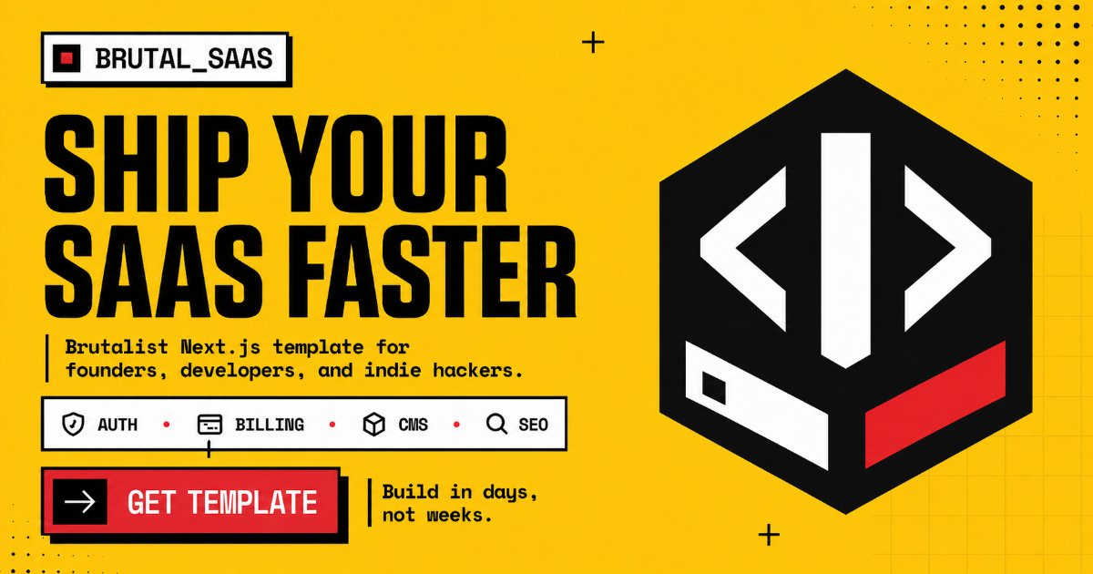 Free Nexjt SaaS Template