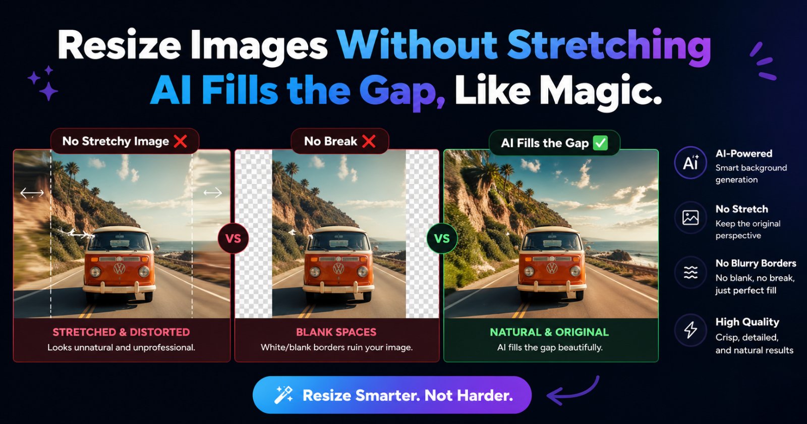 AI Image Resizer