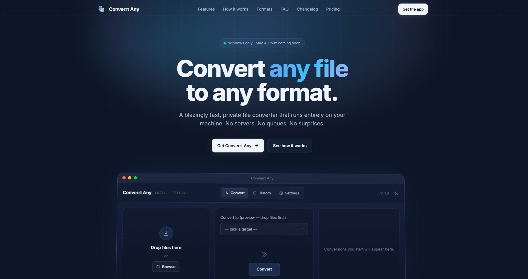 Converrtany