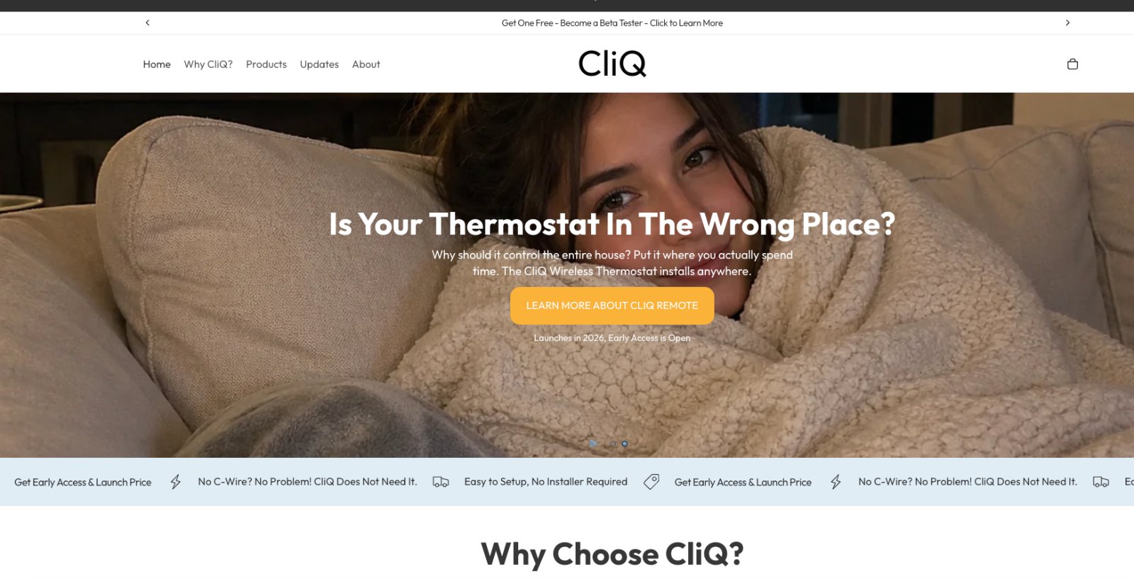 CliQ For Home