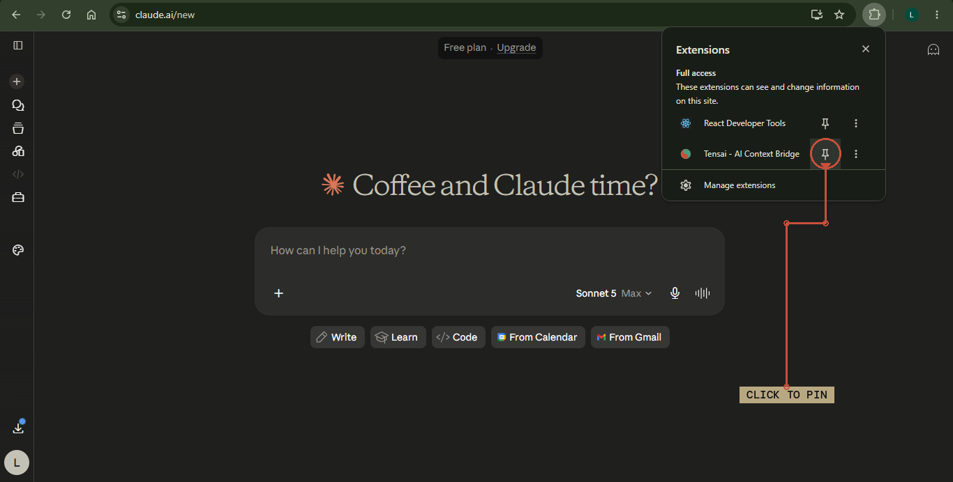 Tensai screenshot 2