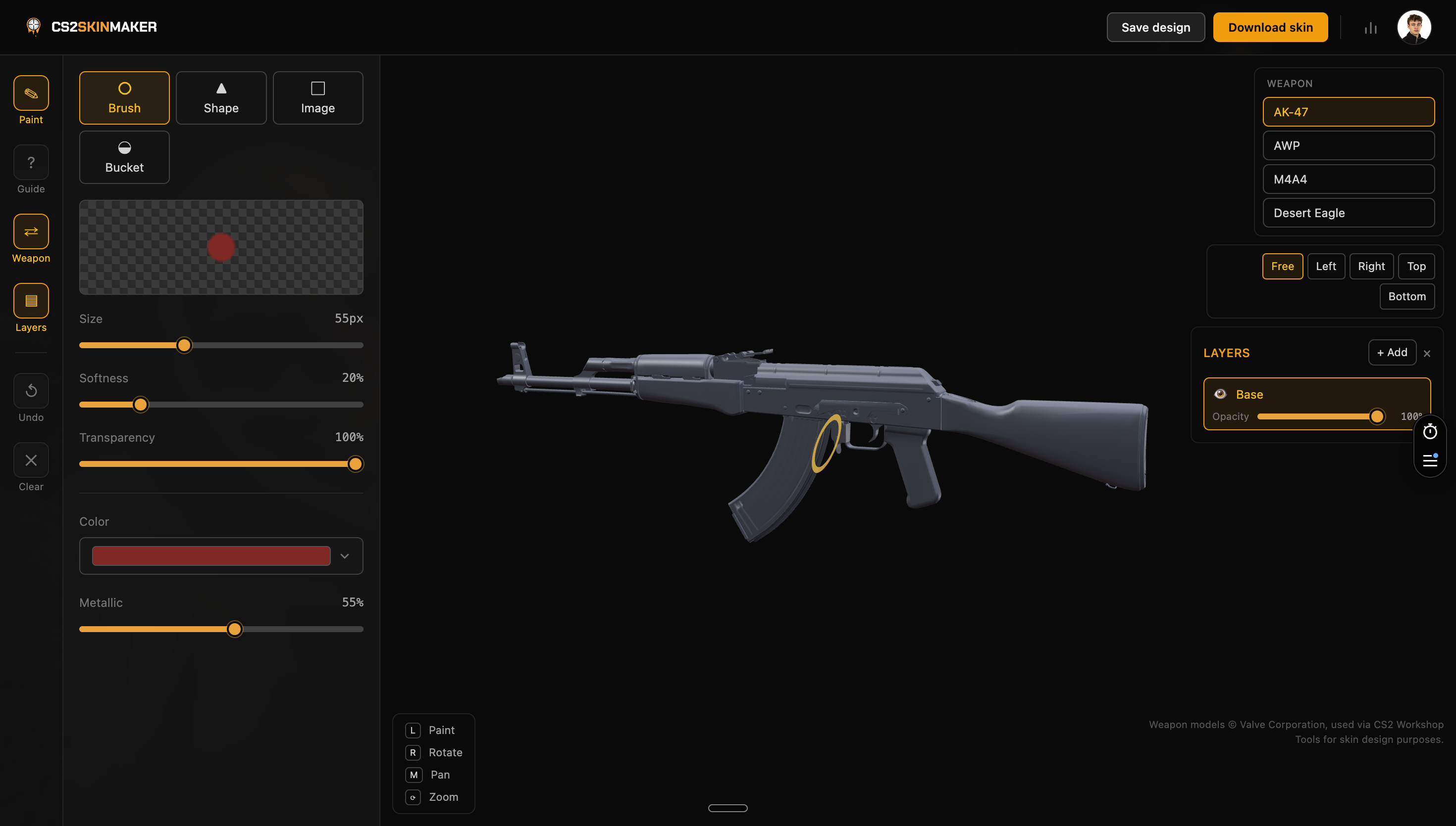 CS2 Skin Maker
