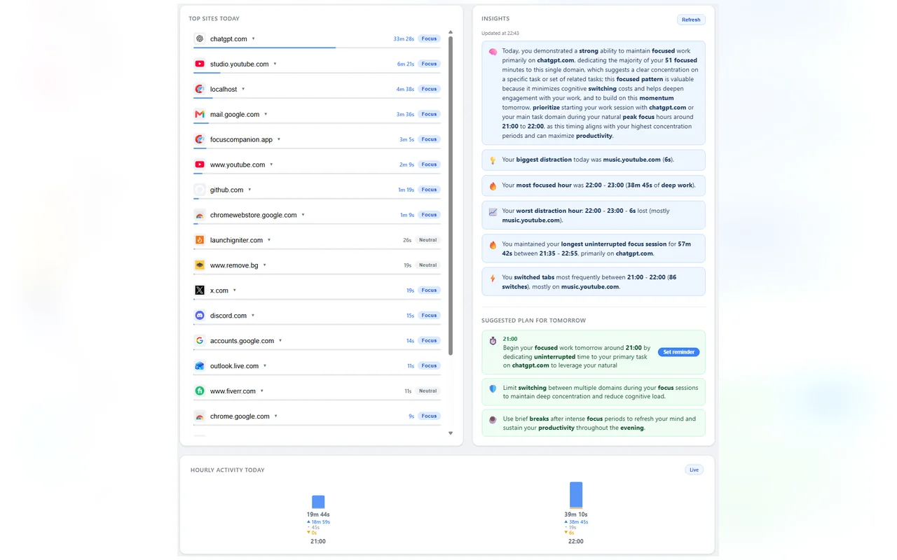 Focus Companion screenshot 3