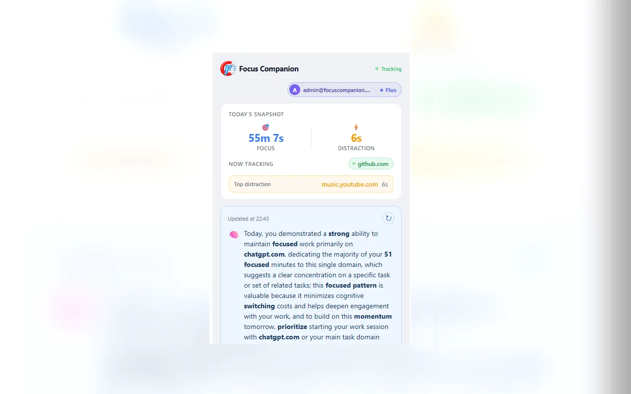 Focus Companion screenshot 2