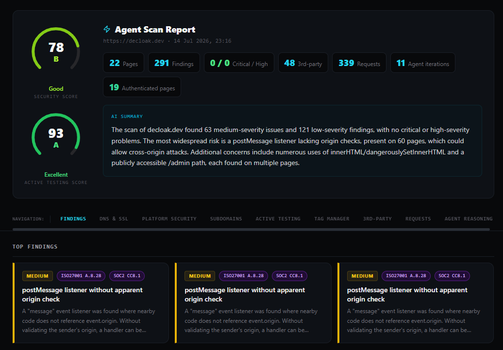 Decloak screenshot 4