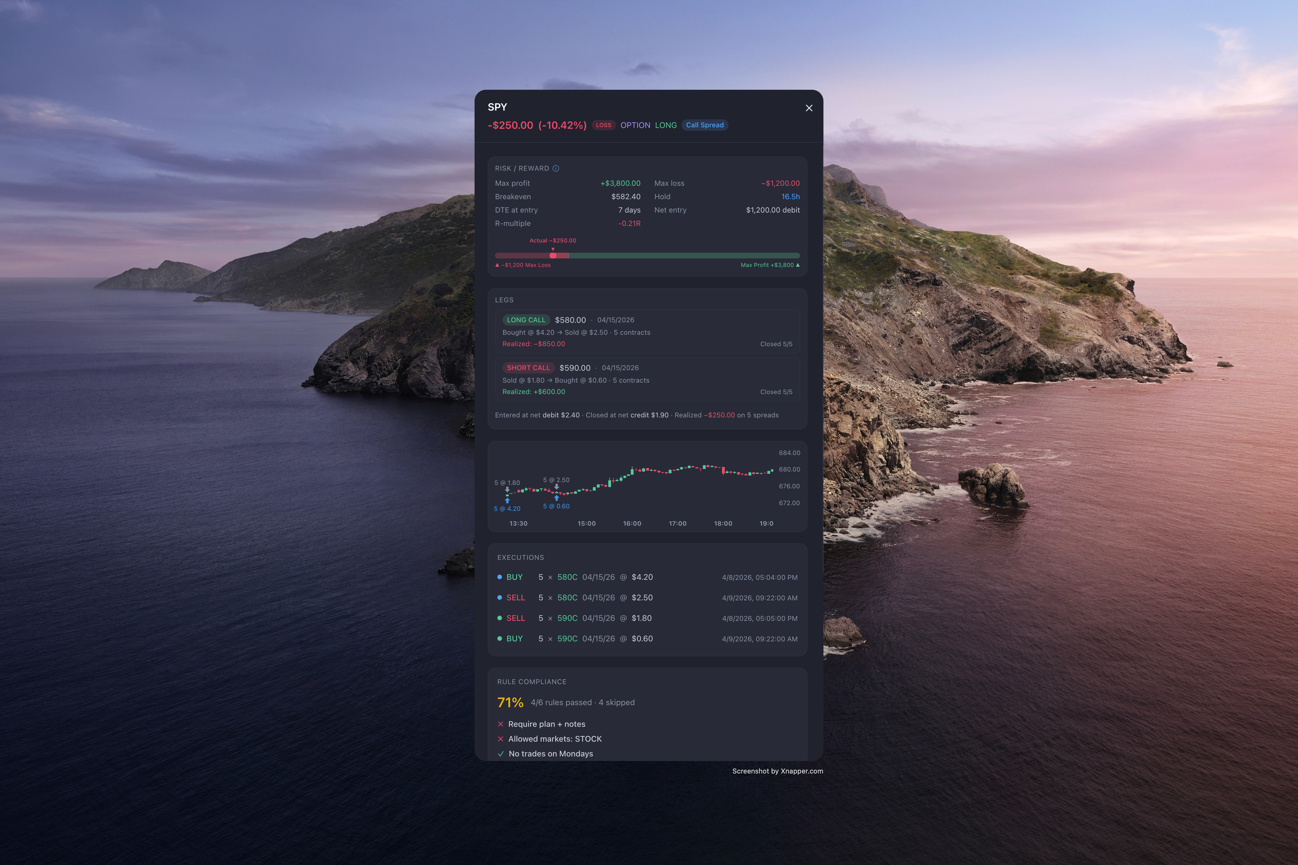 StonkJournal screenshot 2