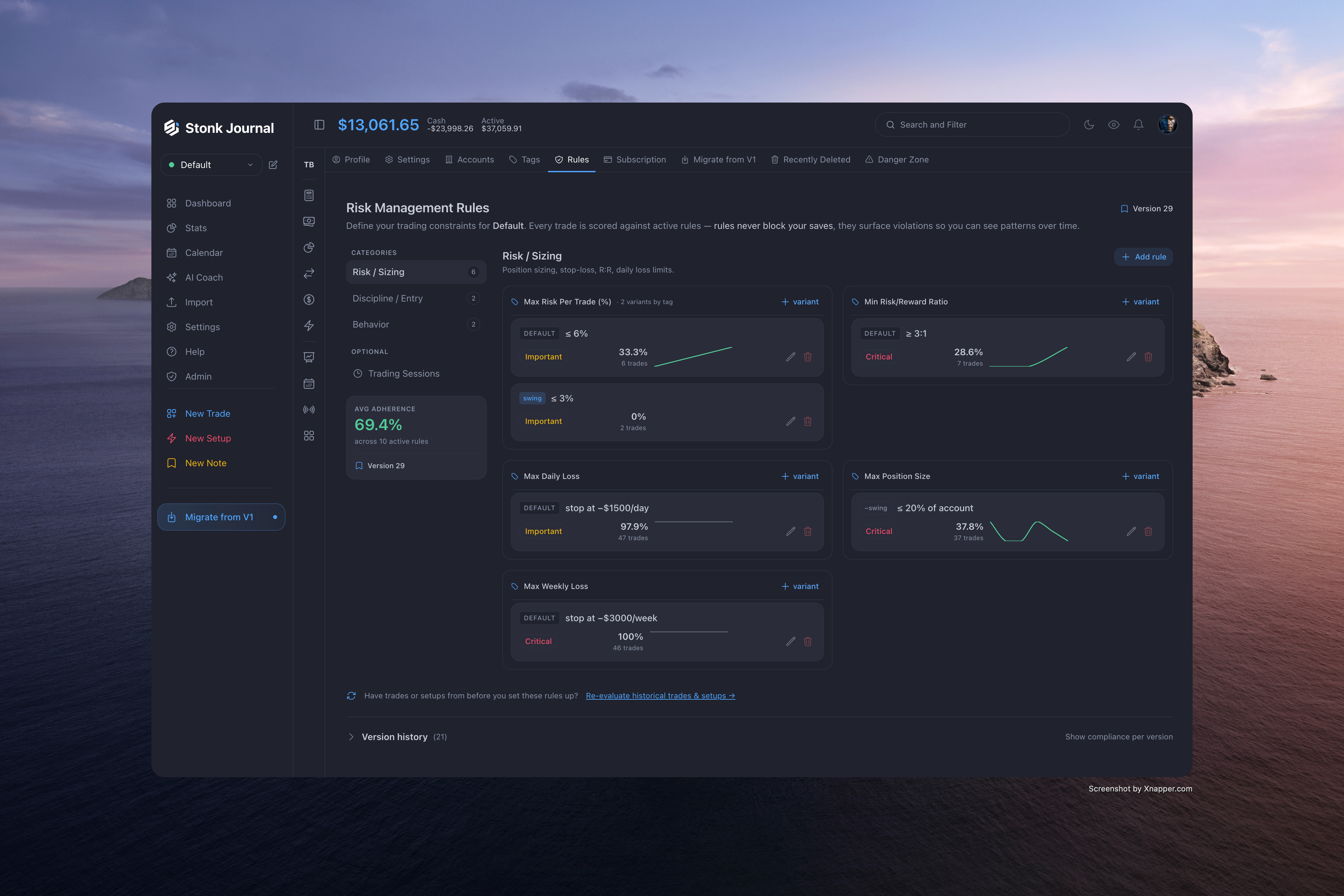 StonkJournal screenshot 4