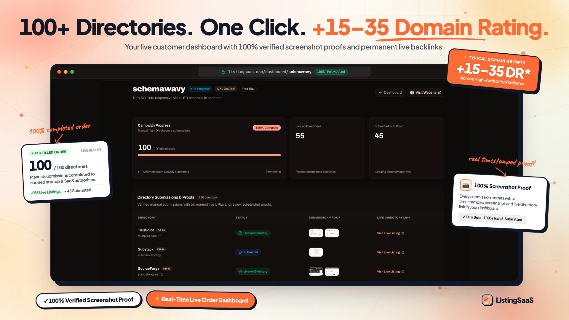 ListingSaaS screenshot 2
