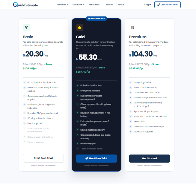 QuickEstimate screenshot 5