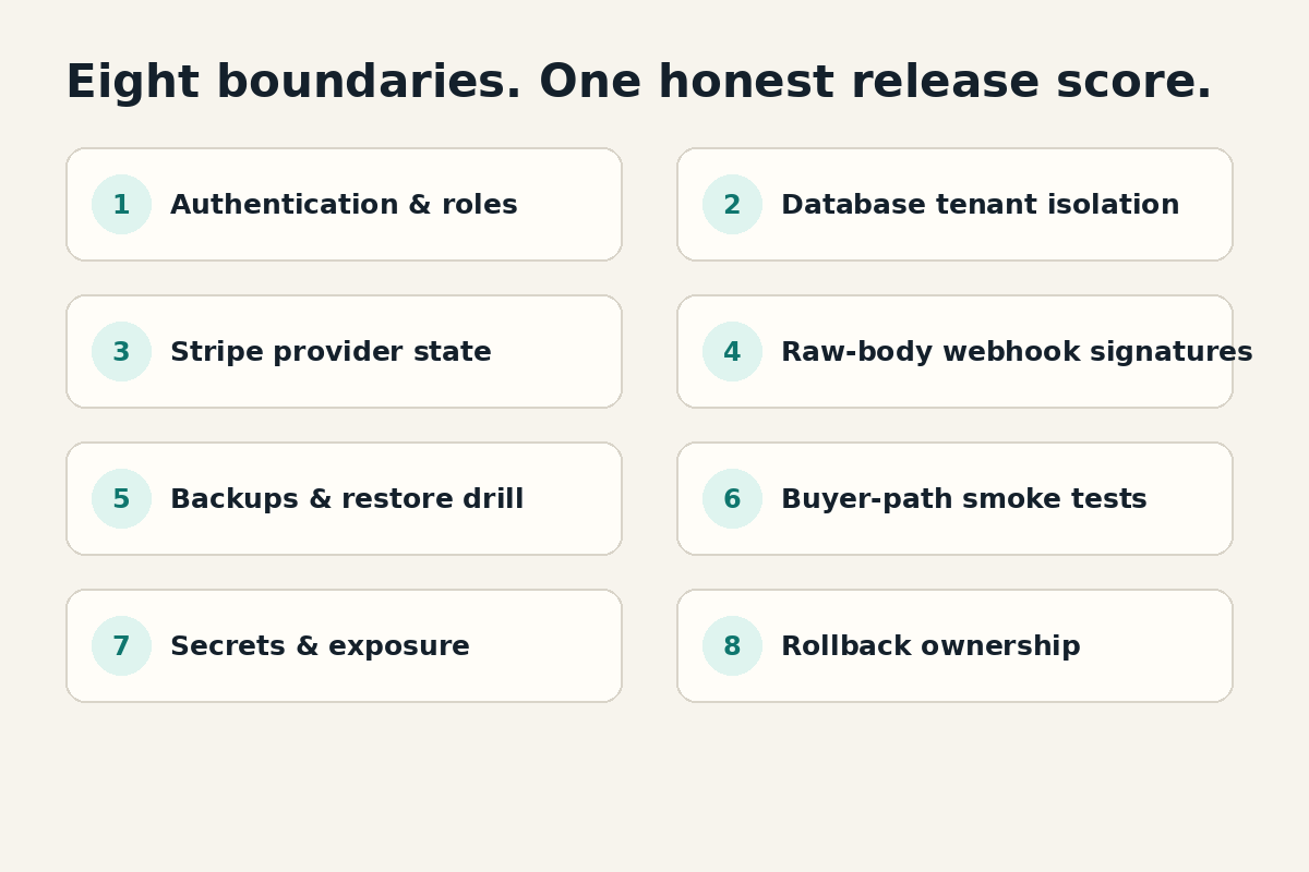 SaaS Release Risk Score screenshot 2