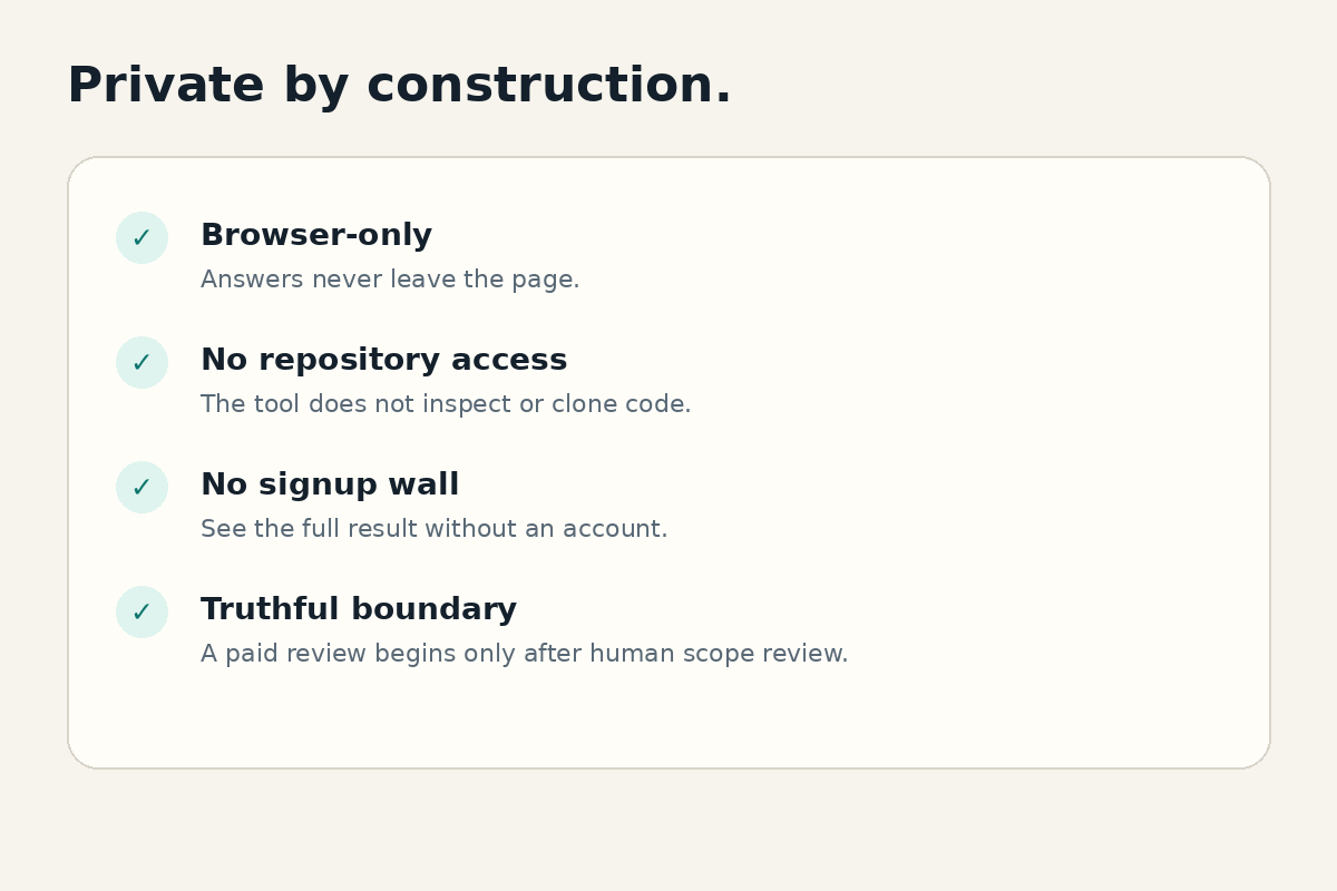 SaaS Release Risk Score screenshot 4