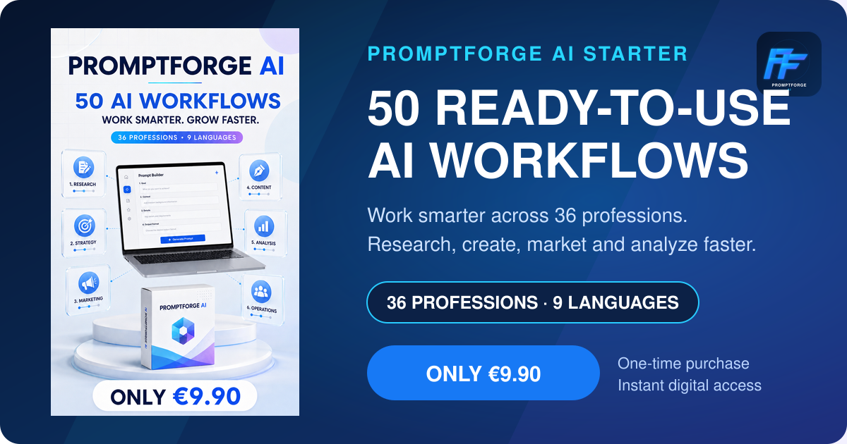PromptForge AI Starter