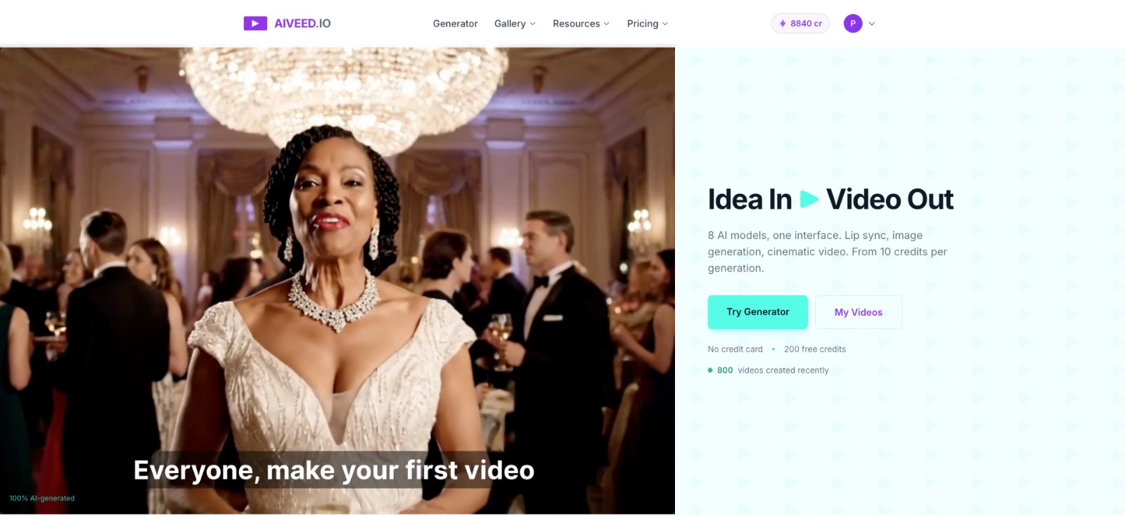 AIVeed - AI Video Generator