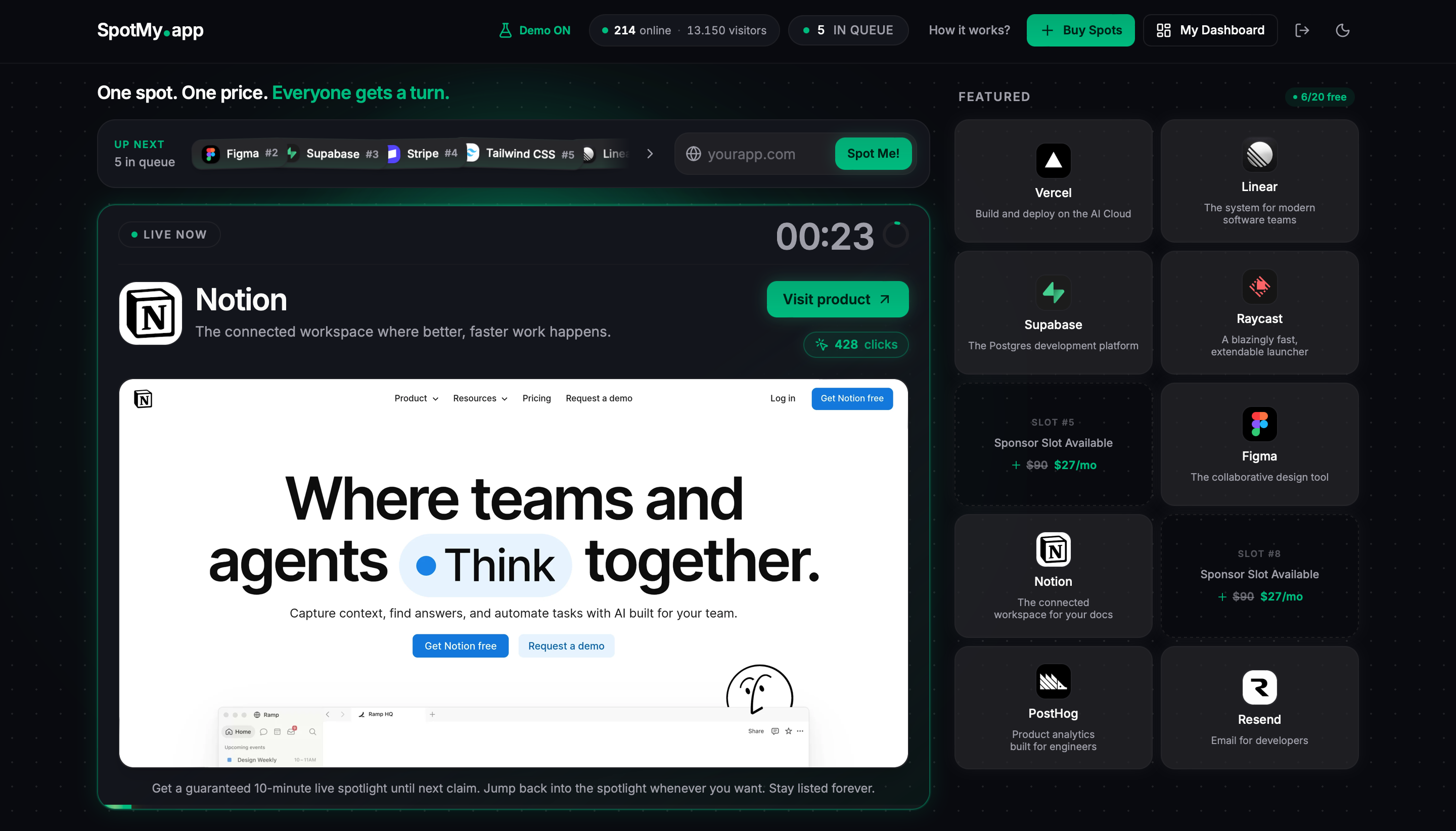 SpotMy.app screenshot 2