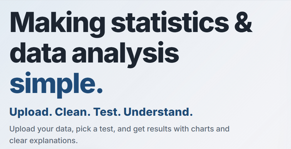 DataTistics screenshot 2