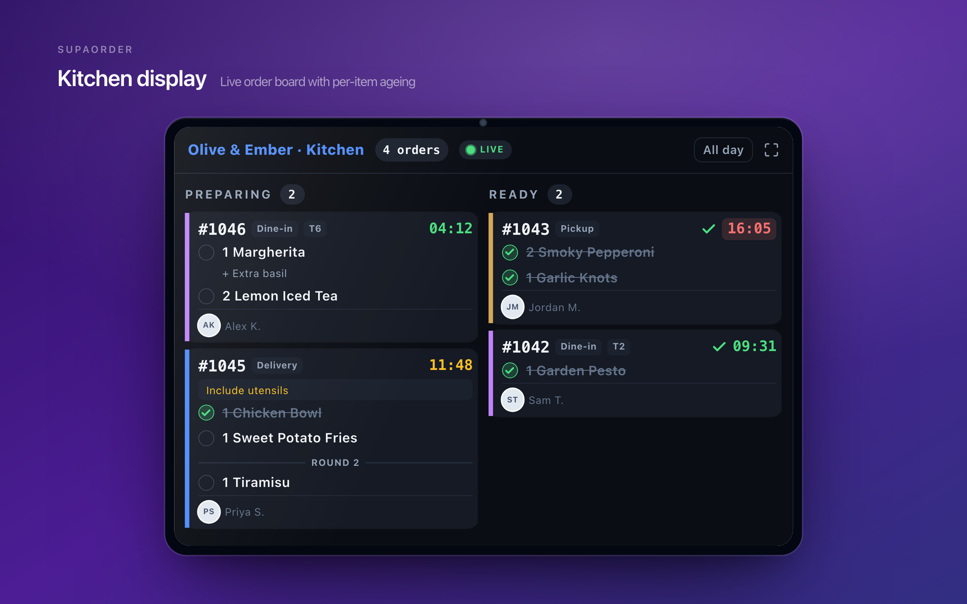 Supaorder screenshot 5