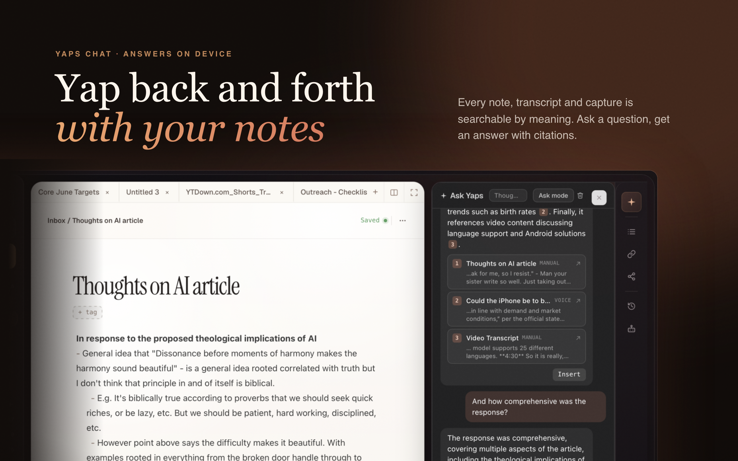 Yaps screenshot 3