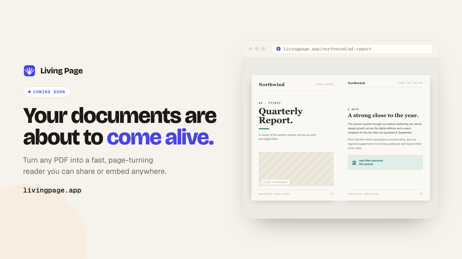 Living Page