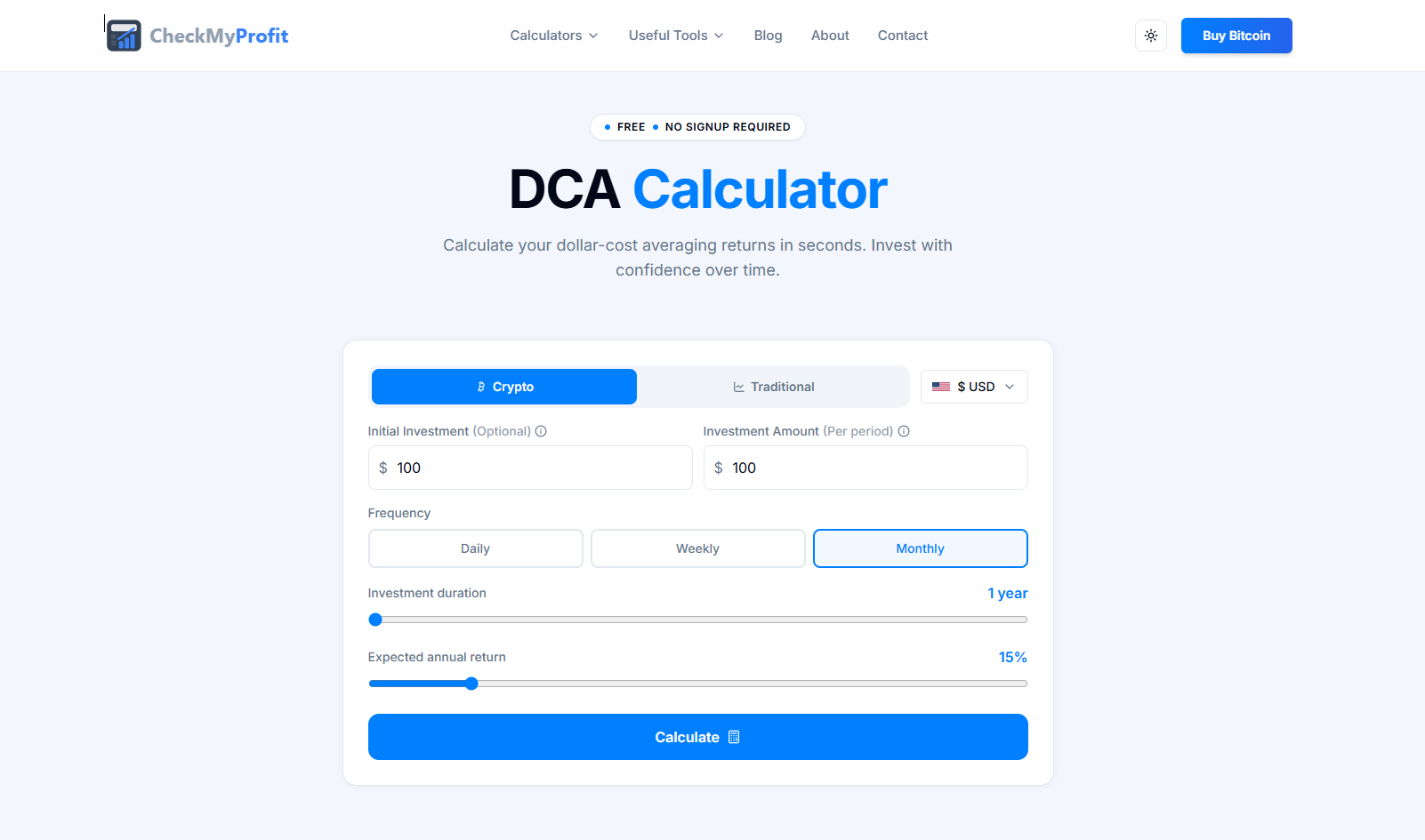 CheckMyProfit screenshot 3