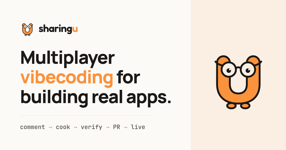 Sharingu - Multiplayer Vibecoding