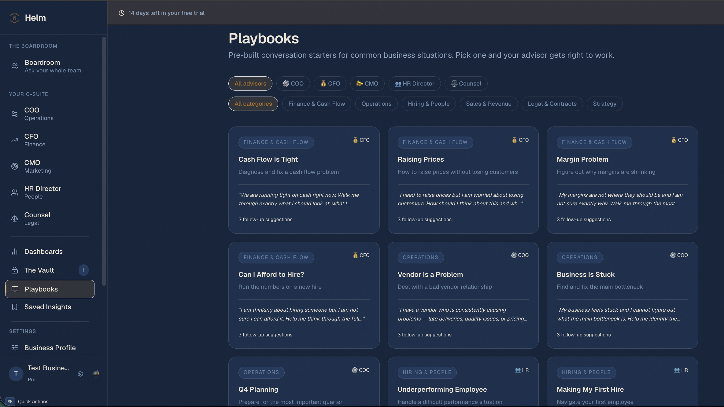 Helm screenshot 3