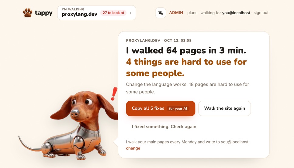 Tappy.dog screenshot 2