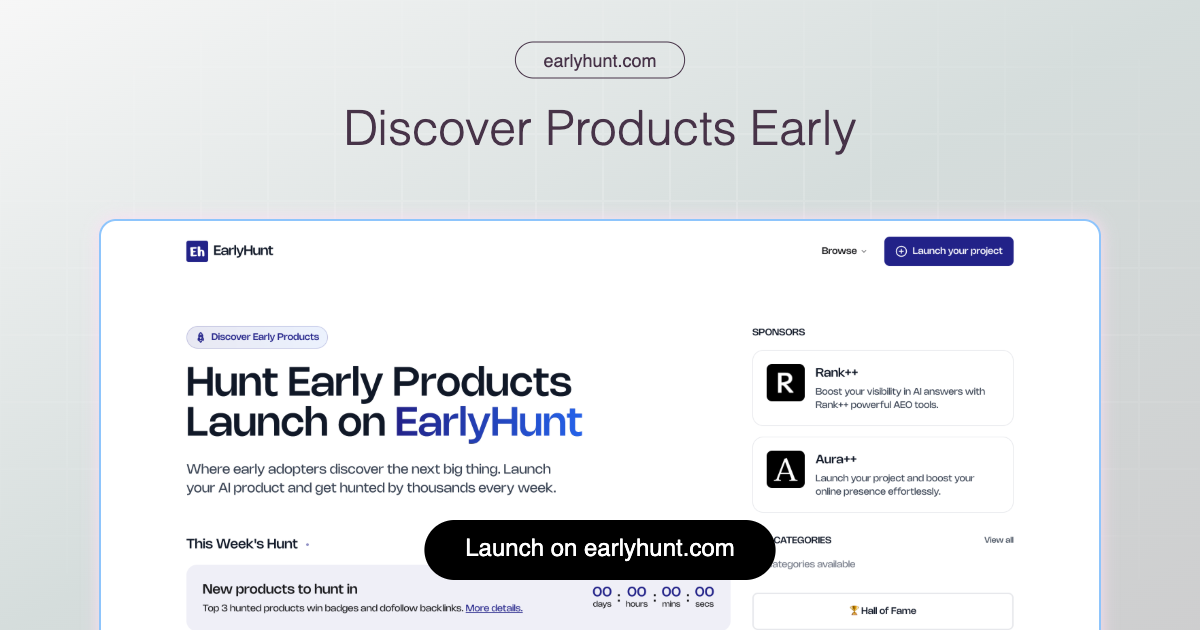 EarlyHunt