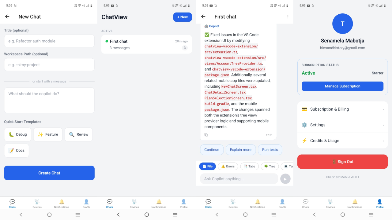 ChatView screenshot 5