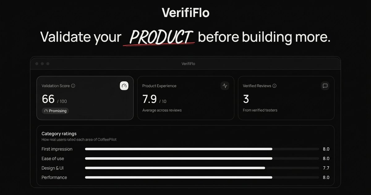VerifiFlo