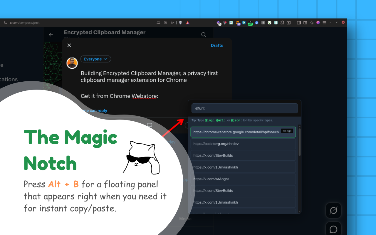 Encrypted Clipboard Manager screenshot 3