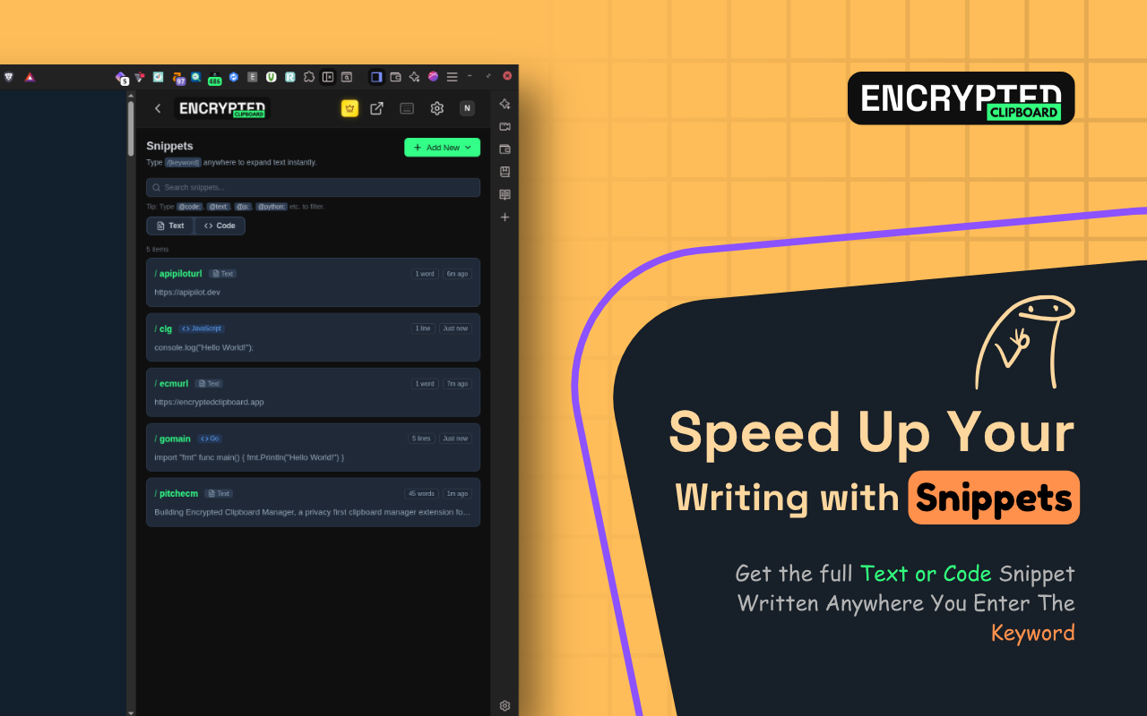 Encrypted Clipboard Manager screenshot 4
