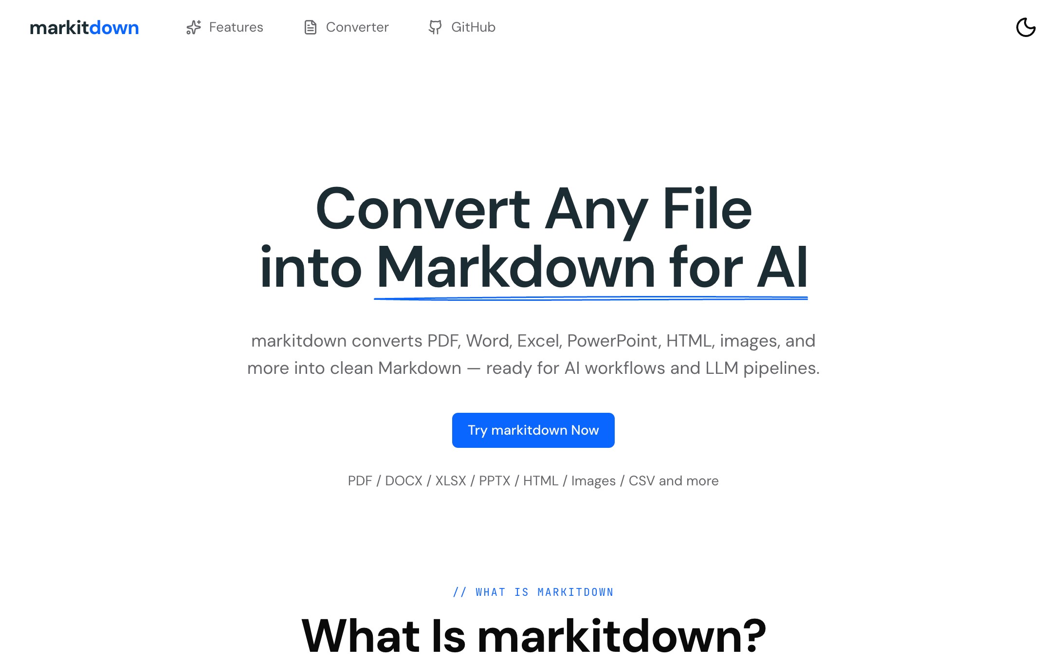 MarkItDown