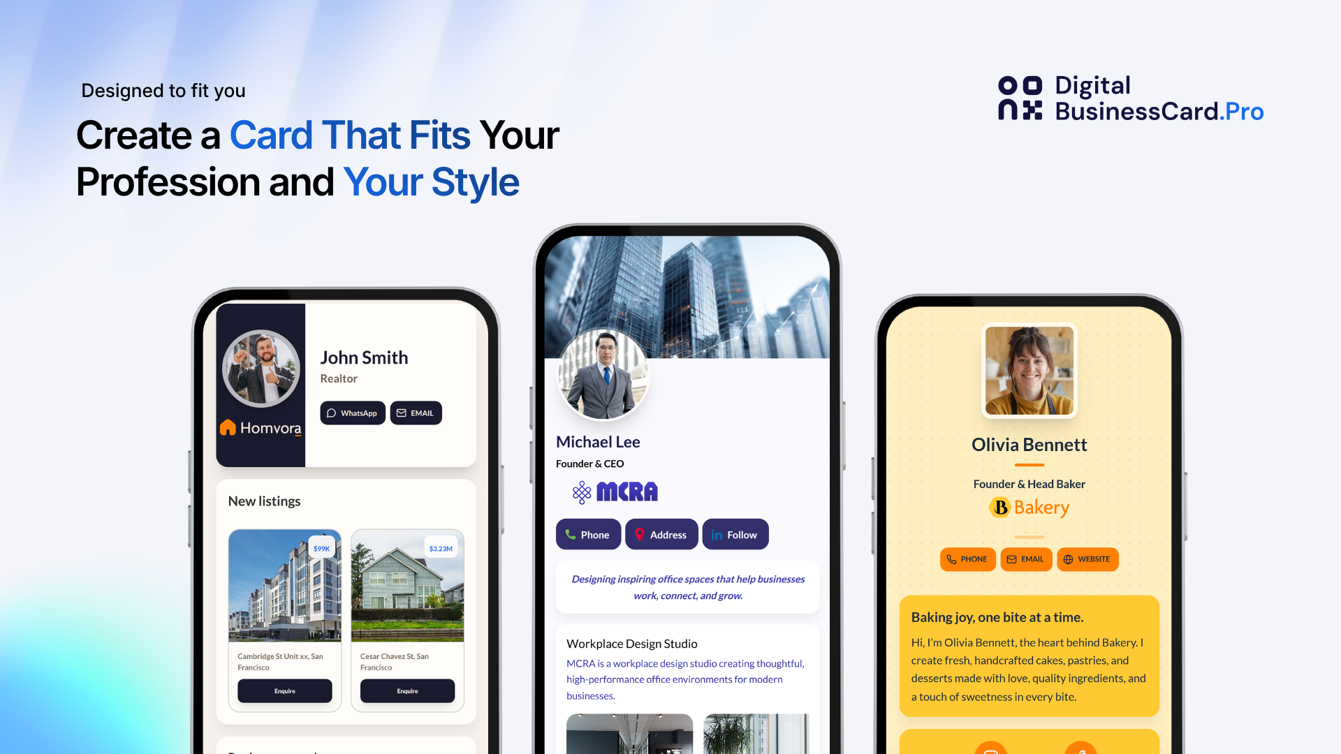 Digital Business Card PRO screenshot 2