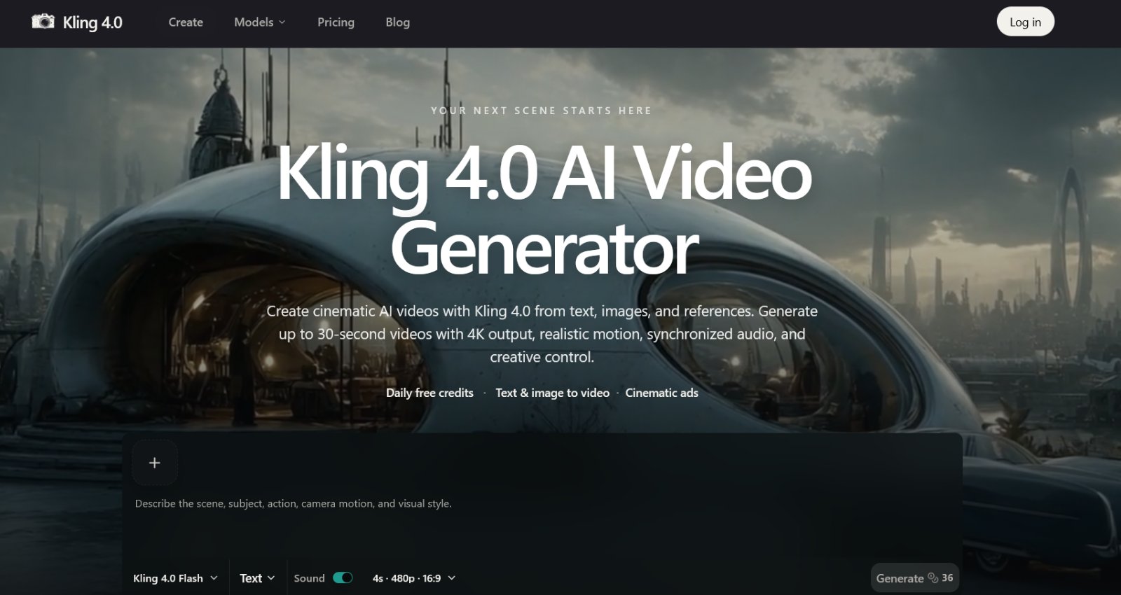 Kling 4.0 AI Video Generator