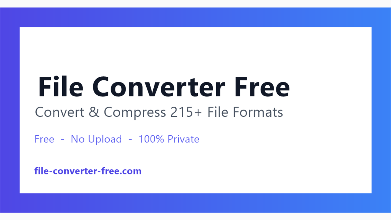 File Converter Free