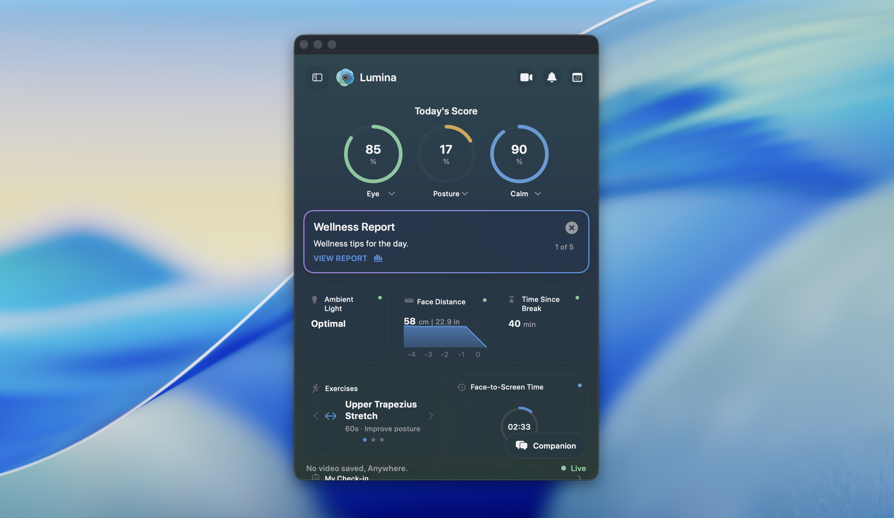 Lumina AI Wellness