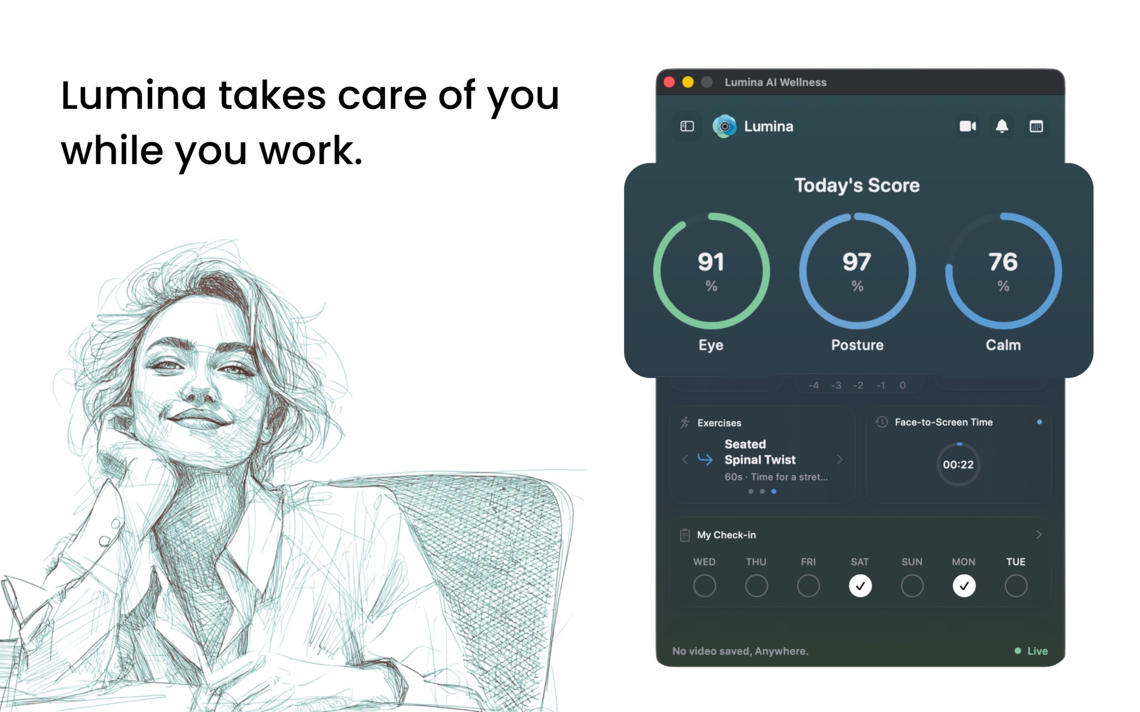 Lumina AI Wellness screenshot 2