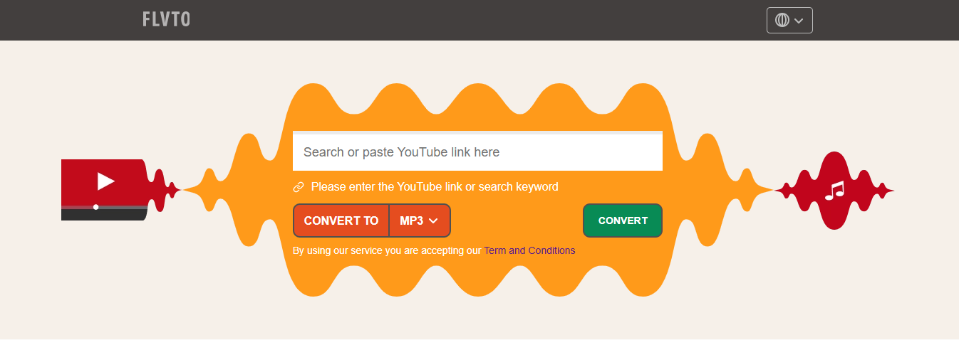 Flvto Link- YouTube to MP3 Converter