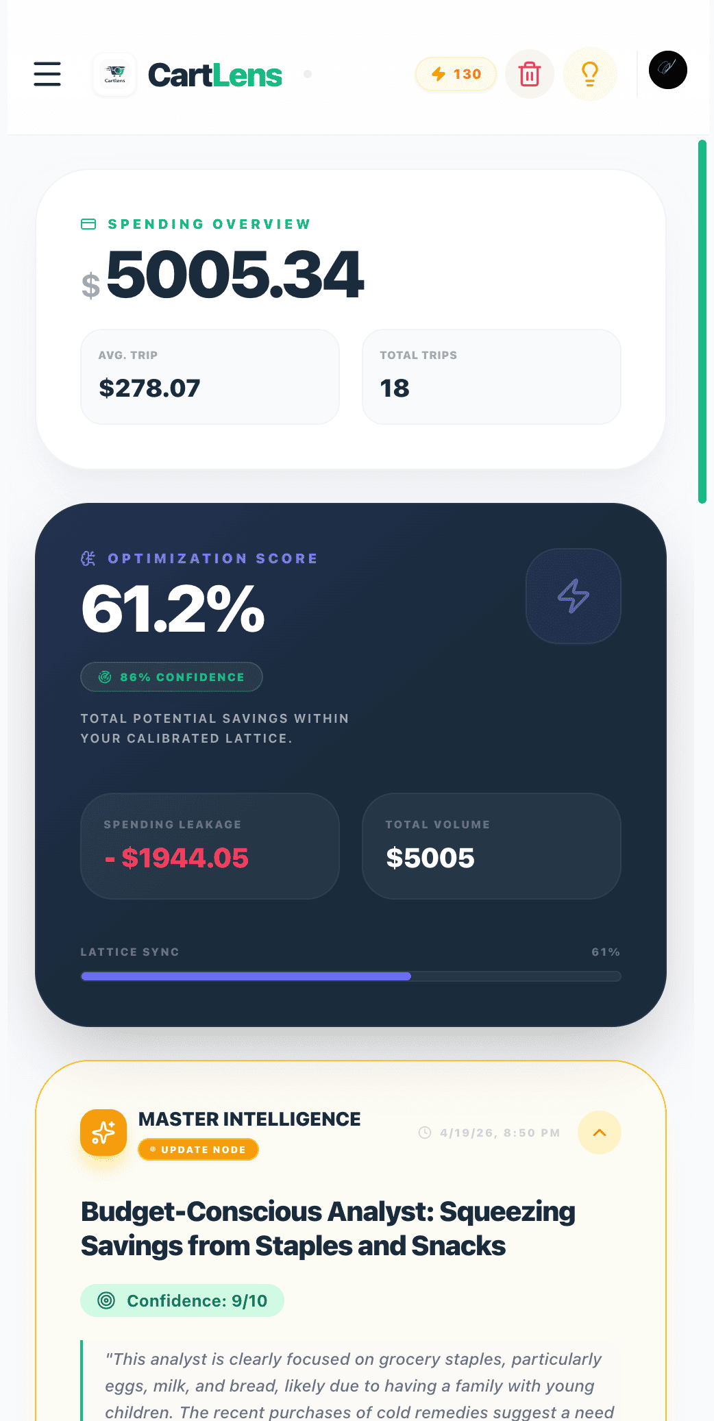 CartLens screenshot 3