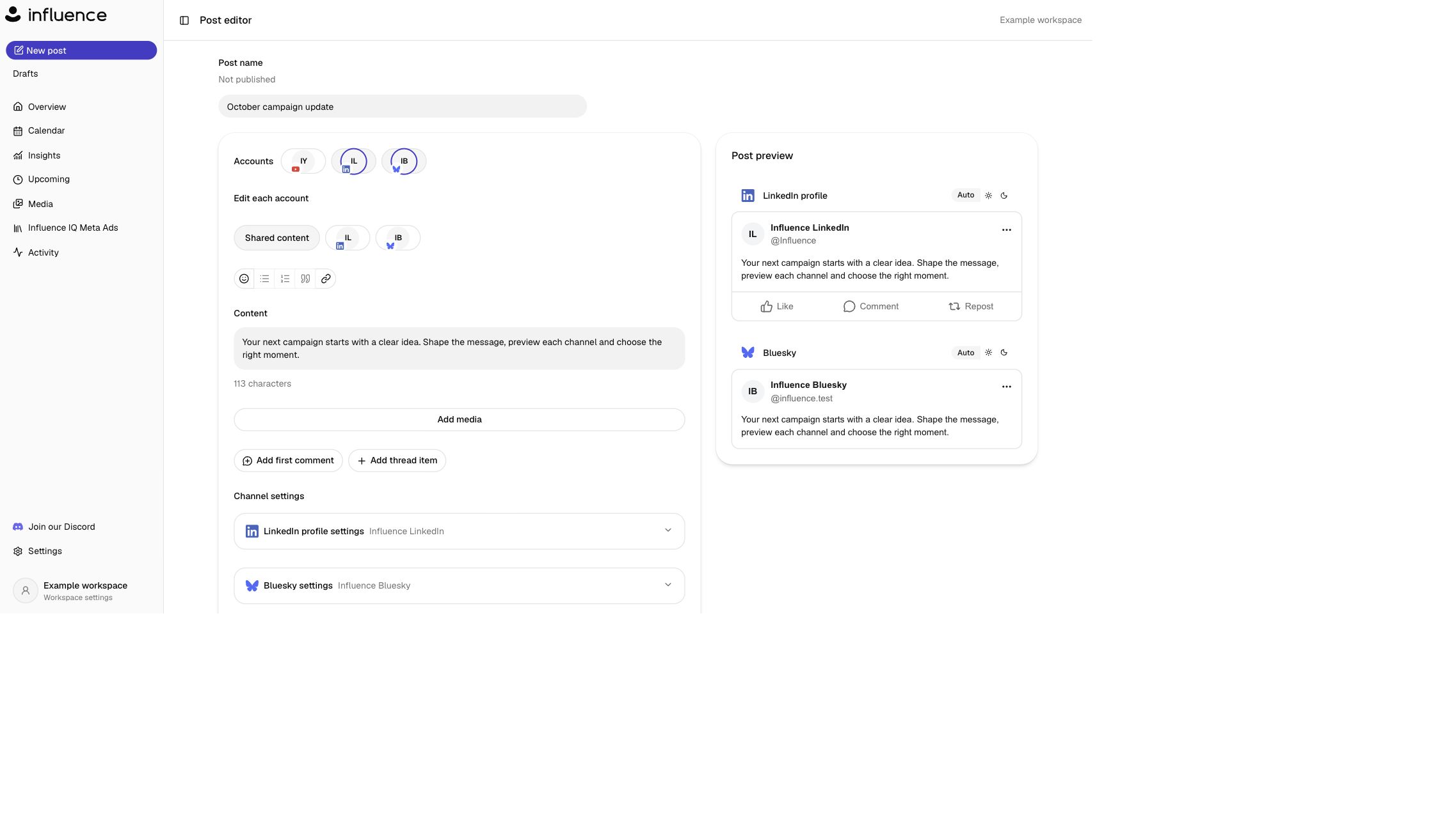 Influence screenshot 3