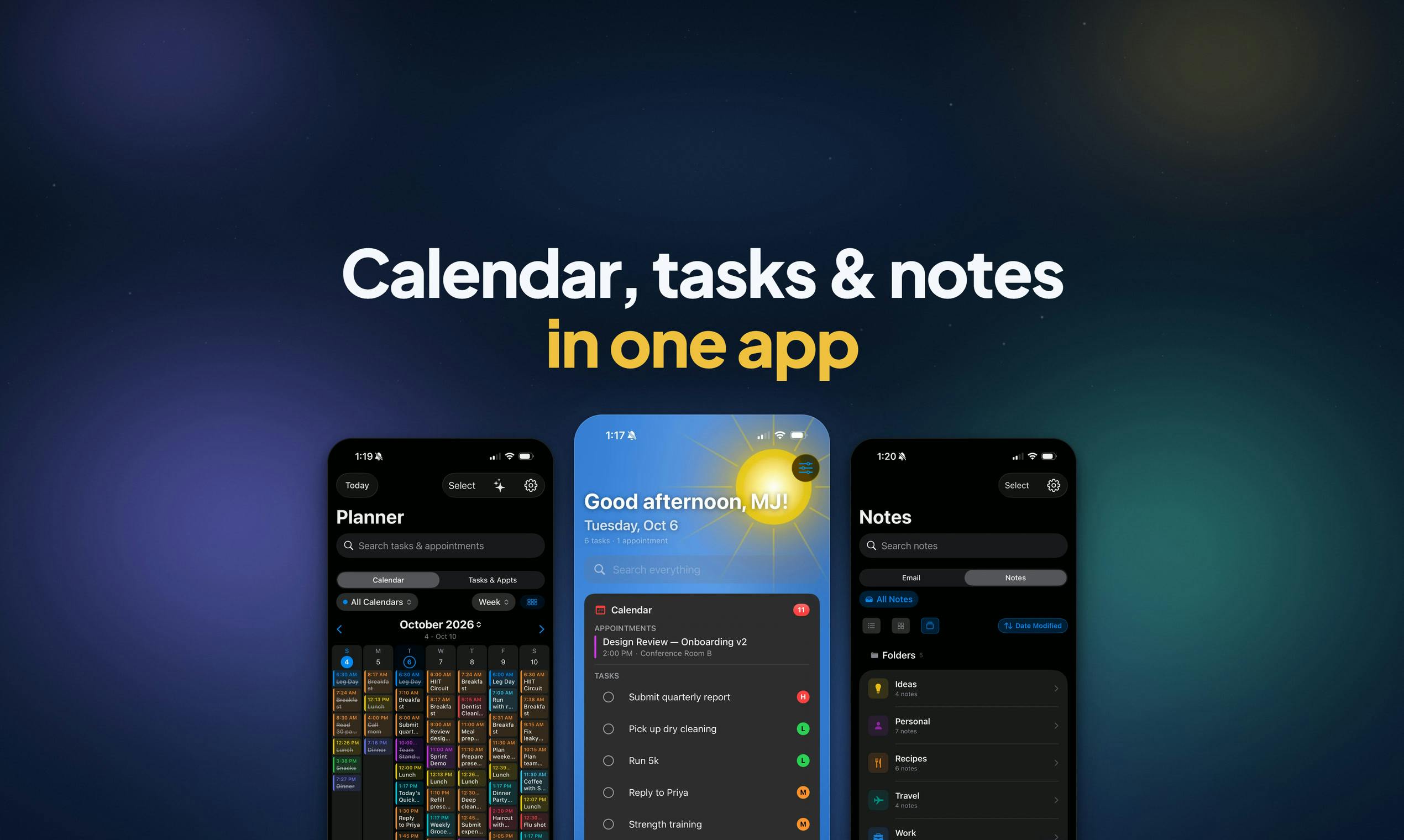 Apical: Planner, Tasks & Email screenshot 2