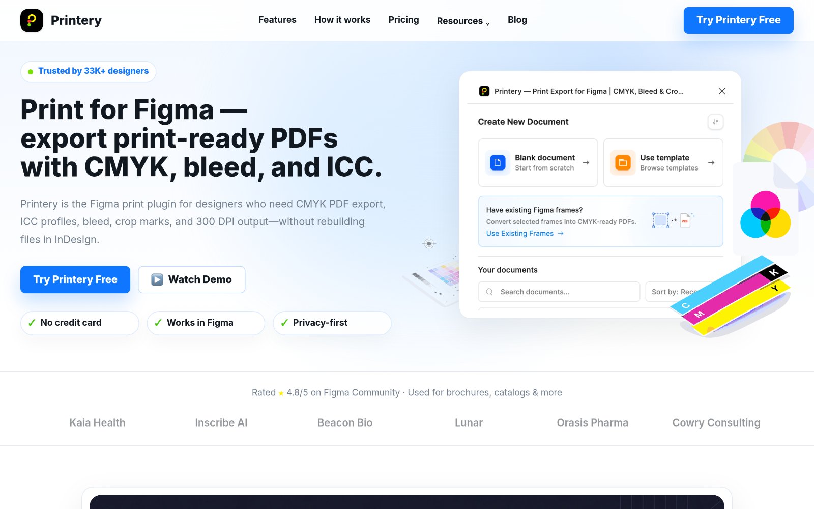 Printery - Print for Figma