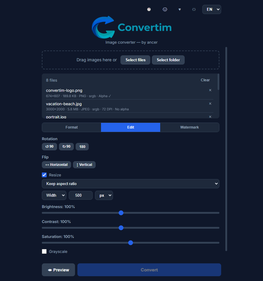 Convertim screenshot 3