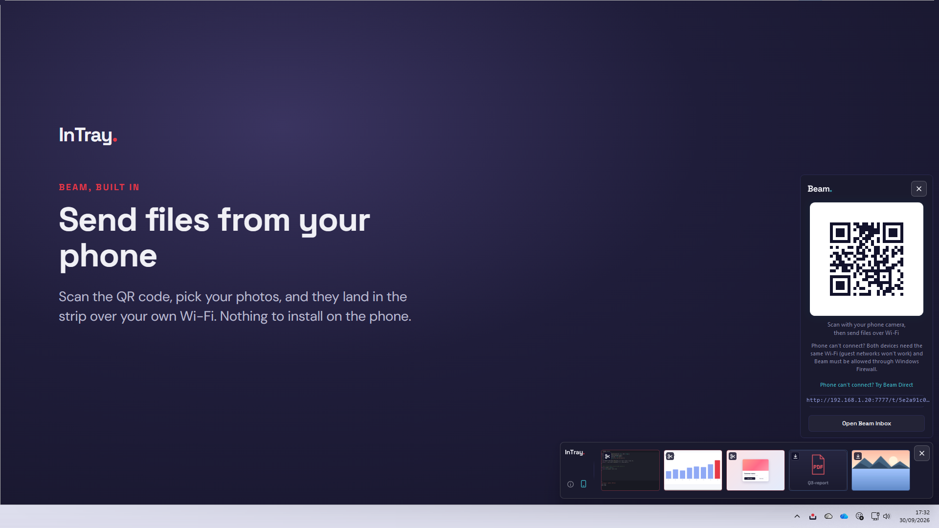 InTray screenshot 3